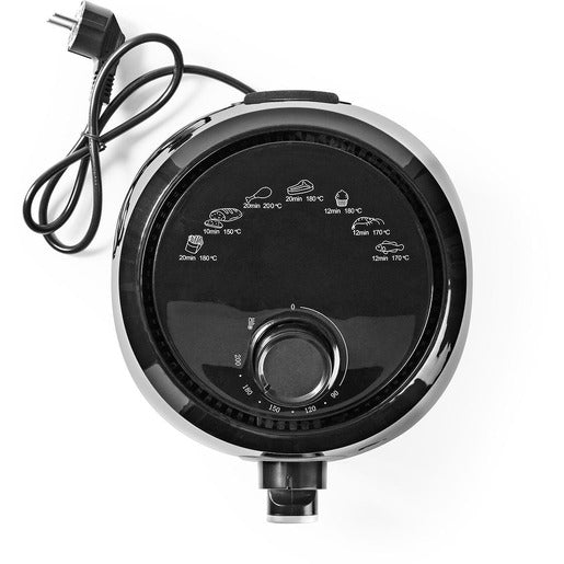Nedis Heißluft Fritteuse KAAF120FBK 2,4 Liter Timer 30 min Nedis Heißluft Fritteuse KAAF120FBK 2,4 Liter Timer 30 min